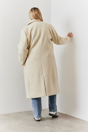 Longline Wool Duster Coat