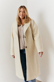 Longline Wool Duster Coat