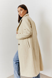 Longline Wool Duster Coat