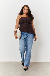 Asymmetrical Bandeau Top