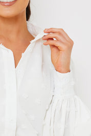 Textured Dobby Detail Shirt