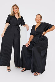 Pleated Jumpsuit