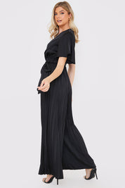 Pleated Jumpsuit