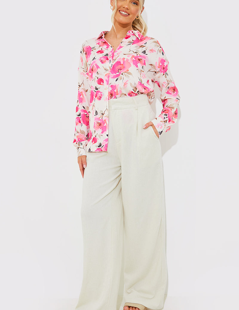 Printed Oversized Shirt