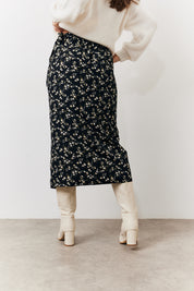 Wrap Midi Skirt