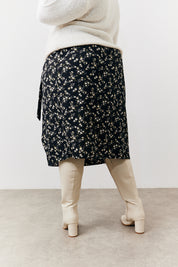 Wrap Midi Skirt