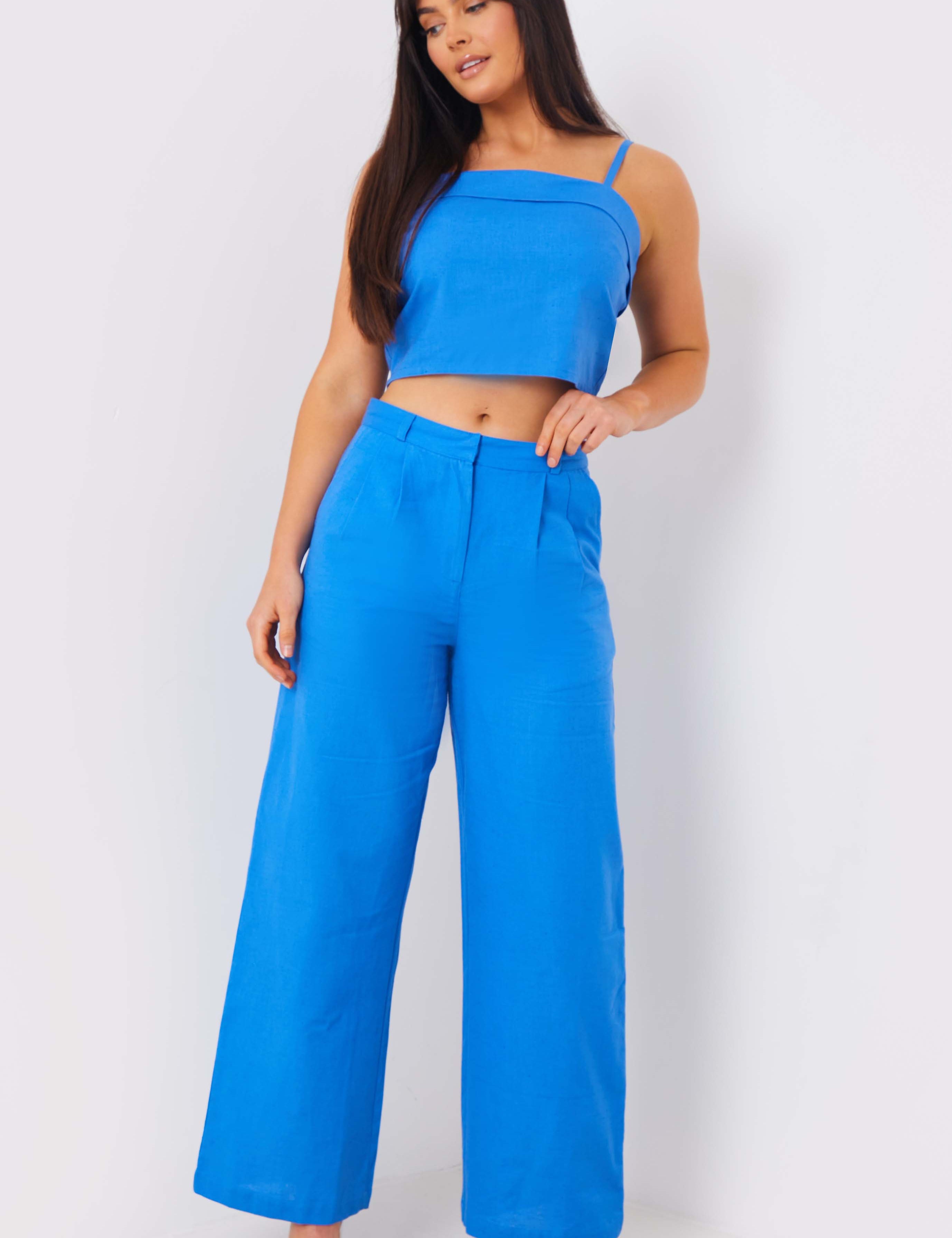 Tailored Wide Leg Co Ord Trouser