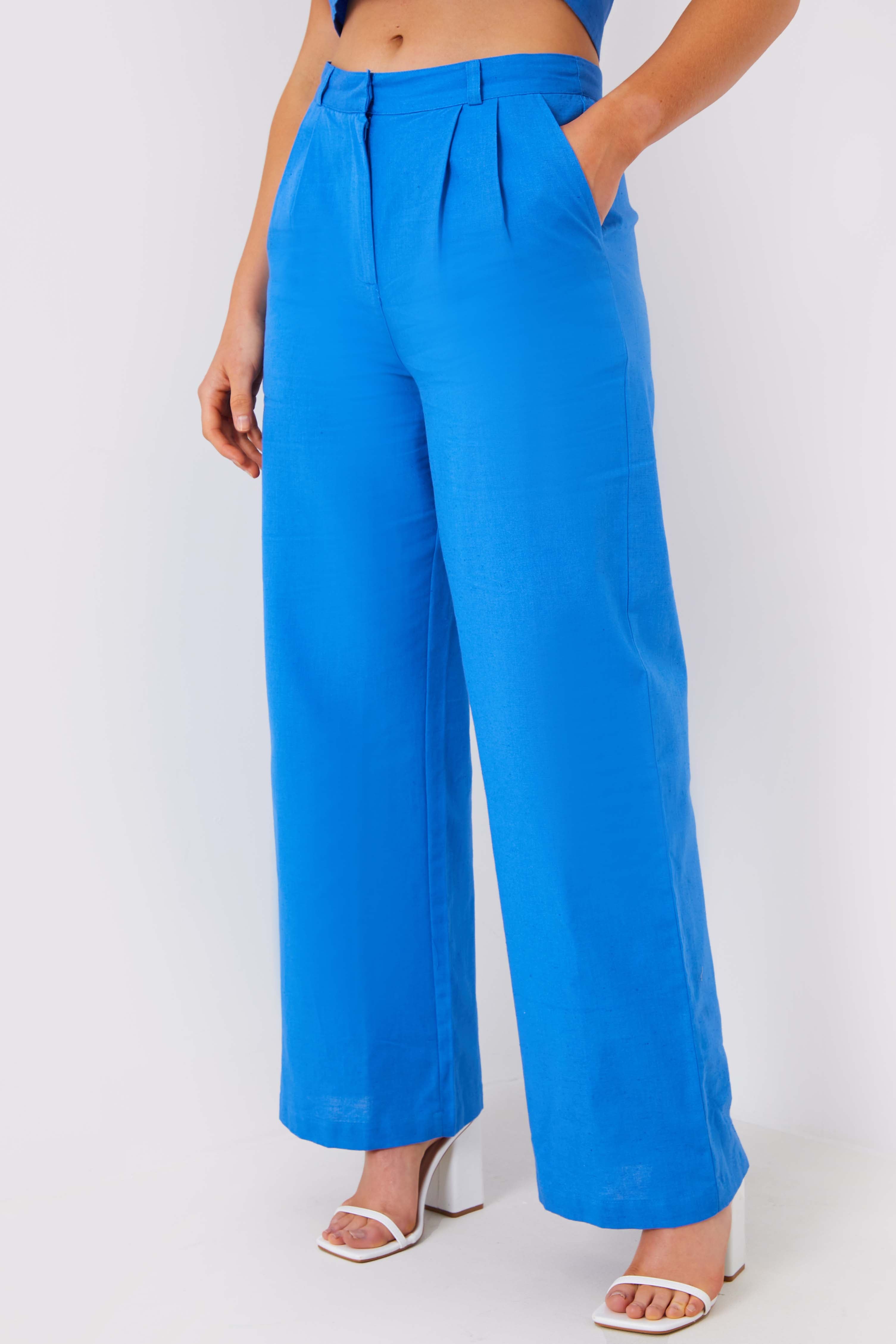 Tailored Wide Leg Co Ord Trouser