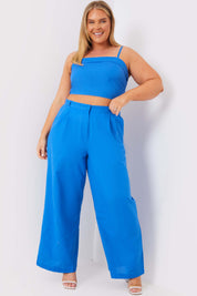 Tailored Wide Leg Co Ord Trouser