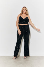 Sequin Fit and Flare