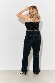 Sequin Fit and Flare