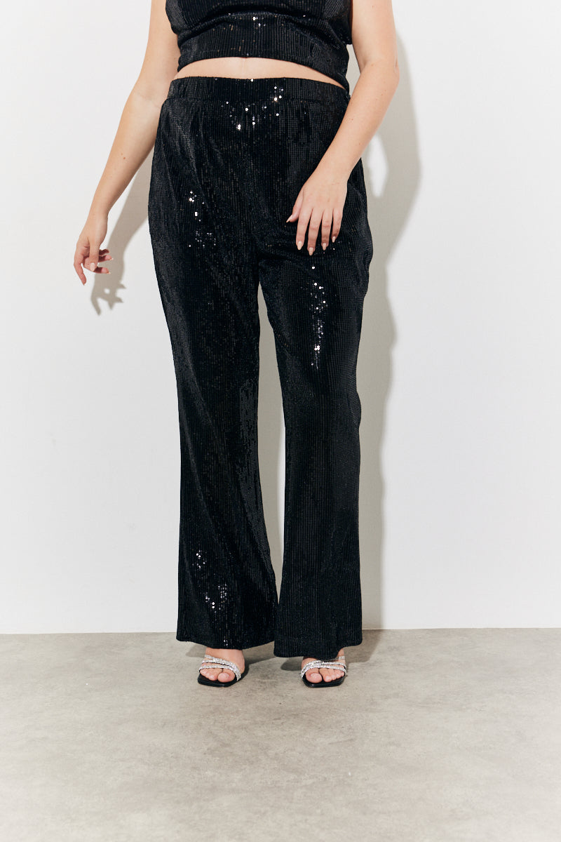 Sequin Fit and Flare