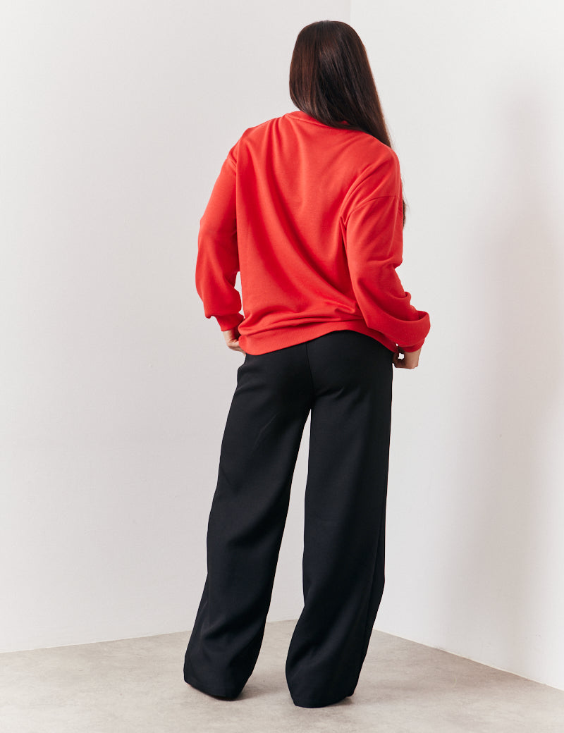 Tailored Wide Leg Trouser