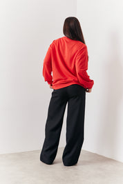 Tailored Wide Leg Trouser