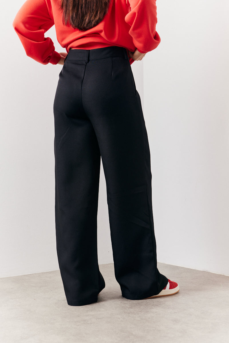 Tailored Wide Leg Trouser