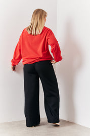 Tailored Wide Leg Trouser
