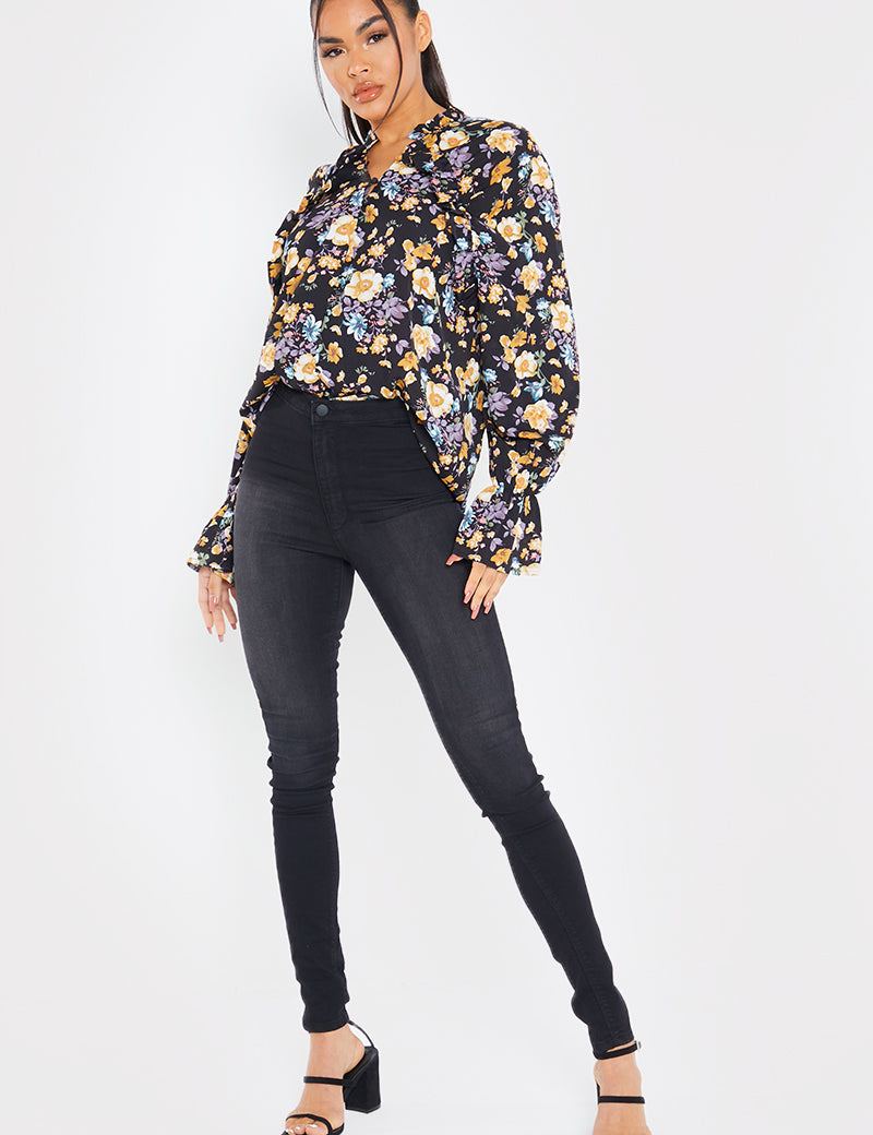 High Waisted Stretch Jegging Jeans