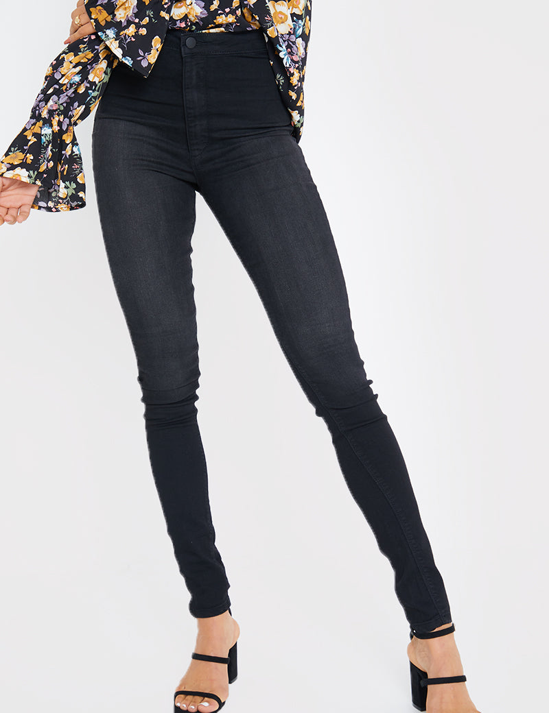 High Waisted Stretch Jegging Jeans