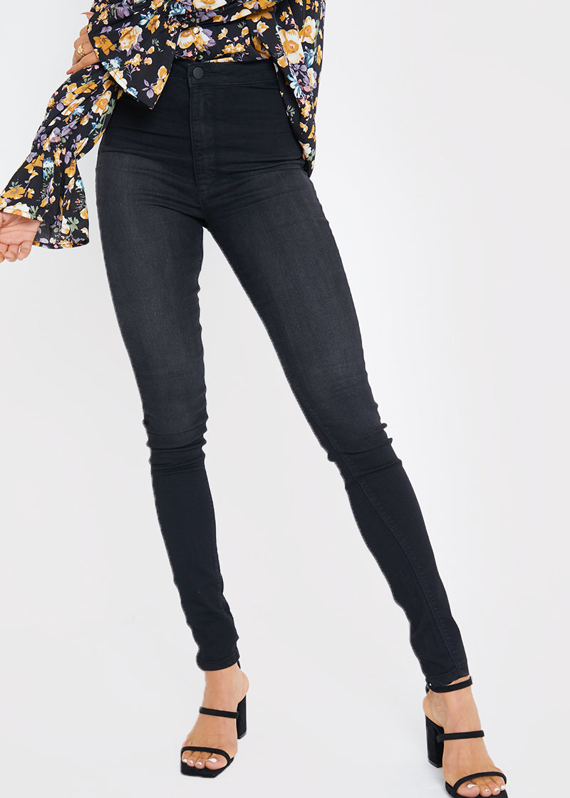 High Waisted Stretch Jegging Jeans