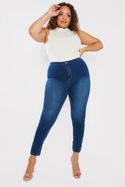 Clean High Waisted Stretch Jegging Jeans