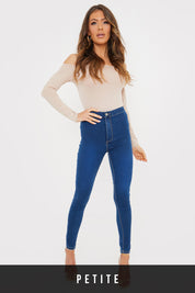 Clean High Waisted Stretch Jegging Jeans