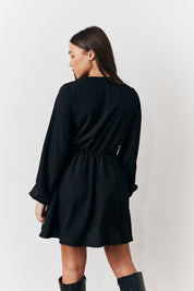 Drape Detail Mini Dress