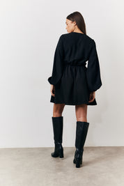 Drape Detail Mini Dress