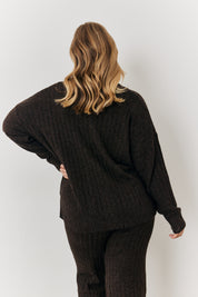 Button up Knit Co-Ord Cardian	