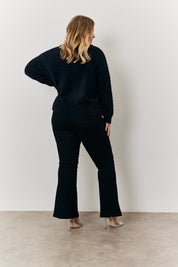 Mulitway Embellished Bow Detail Fluffy Knit Jumper