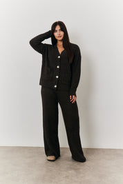 Wide Leg Knit Co-Ord Trouser