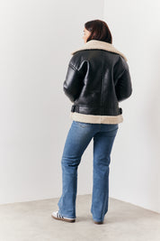 Borg Trim Aviator Jacket