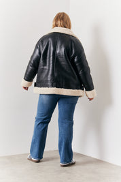 Borg Trim Aviator Jacket