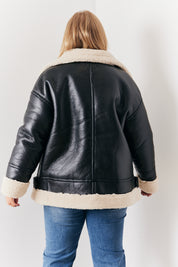 Borg Trim Aviator Jacket