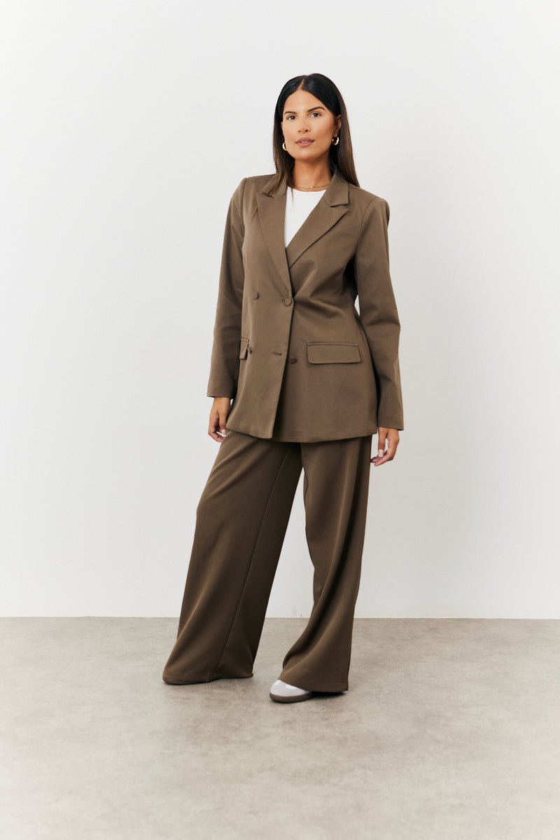 Double Breasted Tailored Blazer