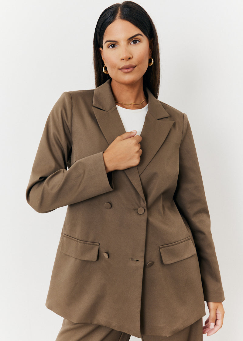 Double Breasted Tailored Blazer