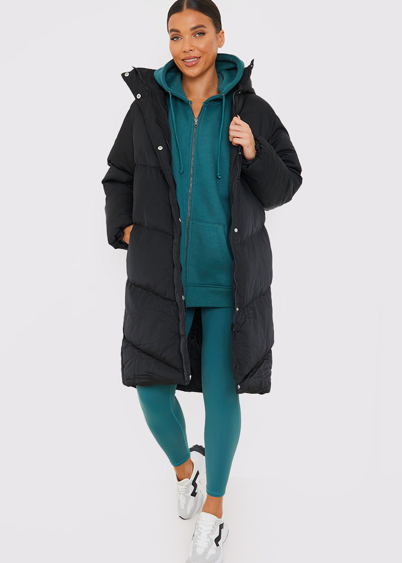 Longline Puffer Coat