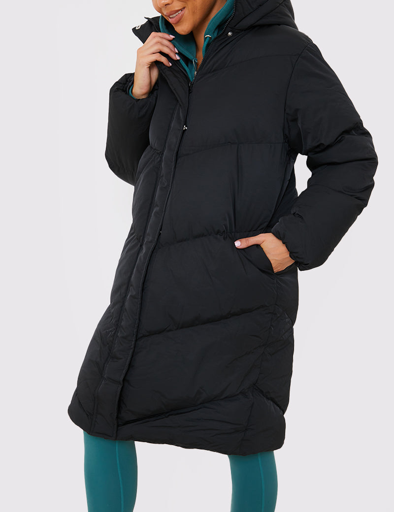 Longline Puffer Coat