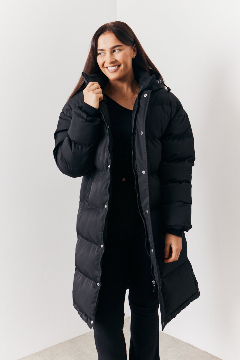 Jacket Grey Puffer Coat Ted Baker Yelta Jacket PUFFIT Long Puffer