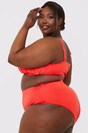 Ruched Bust Bikini Top