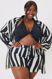Abstract Floaty Beach Shorts