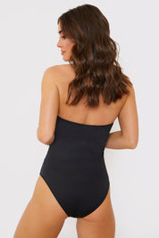 Halter Neck Ruched Bust Swimsuit
