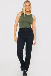 RIB CONTRAST BINDING BODYSUIT