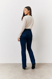 Button Front Frill Bodysuit