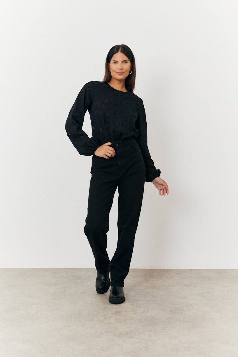 Draped Bodysuit