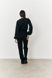 Draped Bodysuit