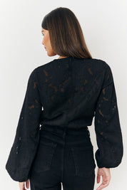 Draped Bodysuit