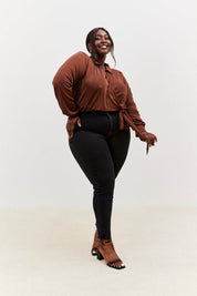 Acetate Slinky Bodysuit - InTheStyle