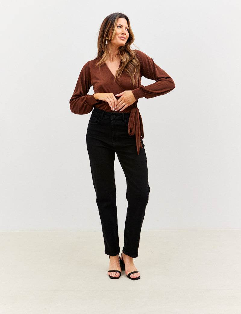 Acetate Slinky Bodysuit - InTheStyle