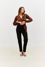 Acetate Slinky Bodysuit - InTheStyle