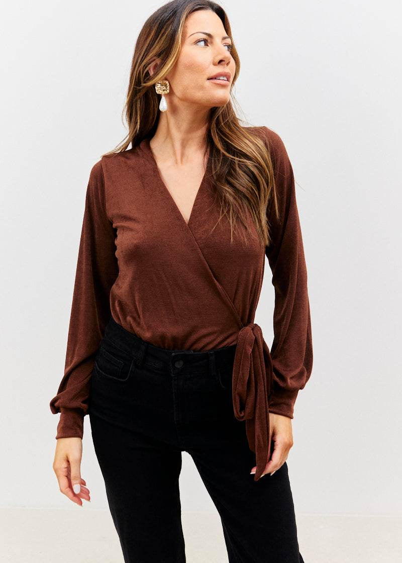 Acetate Slinky Bodysuit - InTheStyle